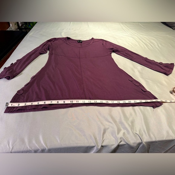 Beautiful purple/wine tunic size s/m - Picture 11 of 11